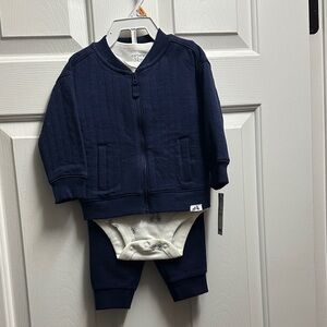 Carter's Dark Blue Kids Outfit Set